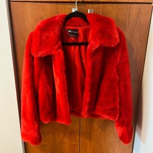 Zara Fur Coat